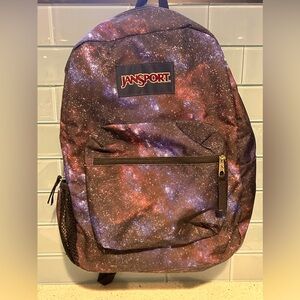 JanSport Cross Town night sky backpack